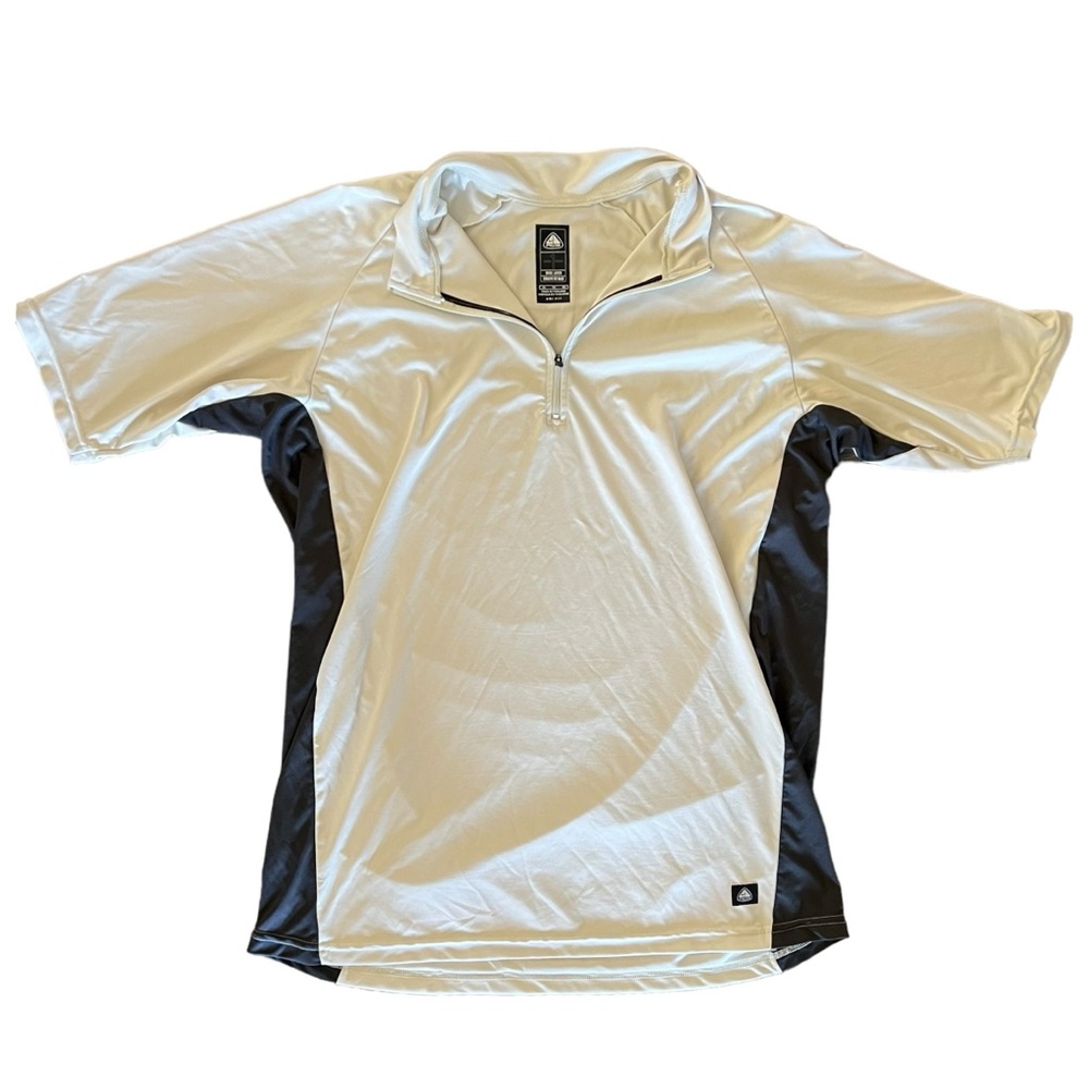 Nike ACG White and Black Polo Shirt
